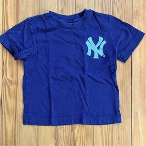 Derek Jeter New York Yankees No. 2 3T Majestic T-shirt